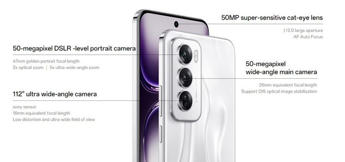 Camera của OPPO Reno12 Pro