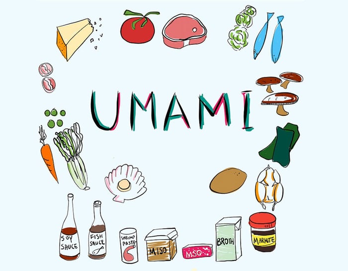 Hương vị Umami từ MSG giúp kiềm chế cảm giác thèm ăn