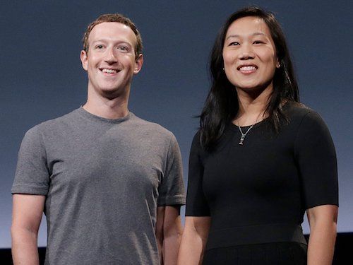 Kết quả hình ảnh cho Mark Zuckerberg và vợ