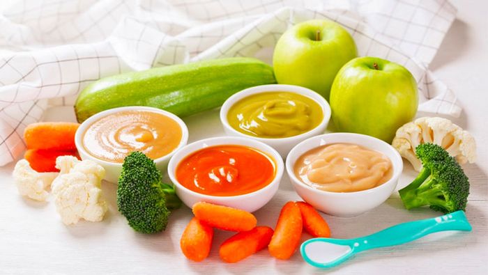 Thực đơn ăn dặm cho bé từ 6 đến 8 tháng tuổi trở nên phong phú hơn
