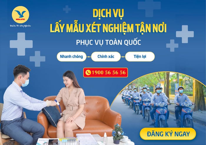 Đăng ký xét nghiệm tại nhà với MEDLATEC để kiểm tra mỡ máu ngay tại địa chỉ của bạn!