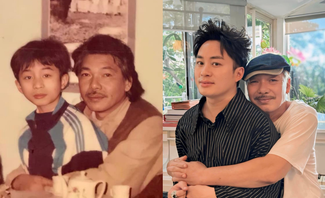 Ca sĩ Tùng Dương và nhạc sĩ Trần Tiến vẫn duy trì mối quan hệ thân thiết từ trước đến nay - Ảnh: FBNV