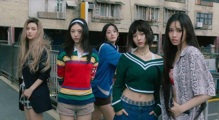 NewJeans đạt được nhiều thành công với double single mới How Sweet - Ảnh: Ador