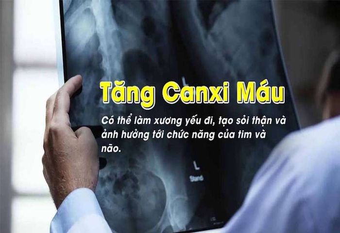 Các biến chứng nguy hiểm khi canxi máu quá cao