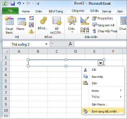 Bí mật sử dụng các bảng điều khiển mẫu trong Excel - Hỗ trợ từ Microsoft