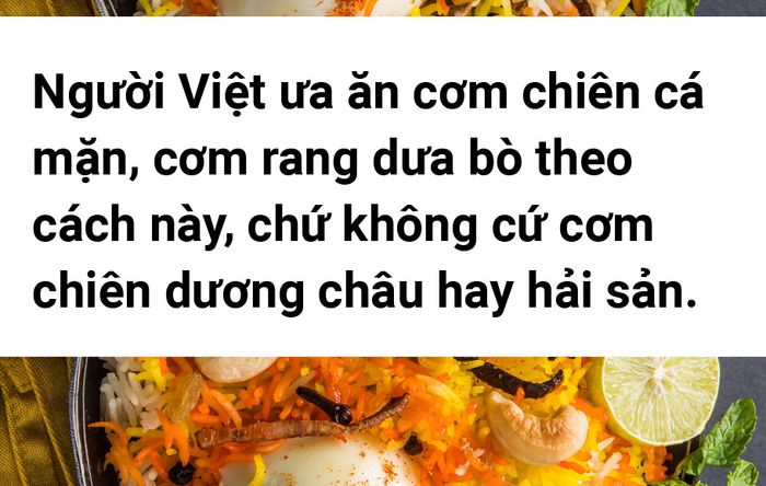 Cơm chiên khám phá mọi nơi, không ngừng đổi mới - Hình ảnh 10.
