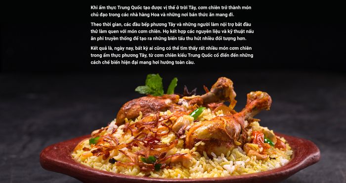 Cơm chiên đã trở thành một món ăn phổ biến trên toàn thế giới, không ngừng được sáng tạo - Ảnh 5.