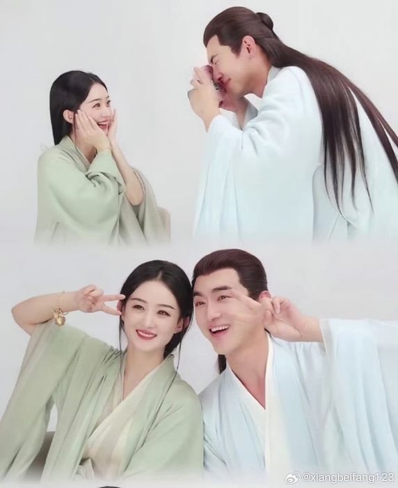 Triệu Lệ Dĩnh tuyên bố rằng mối quan hệ với Lâm Canh Tân chỉ dừng lại ở mức bạn bè.