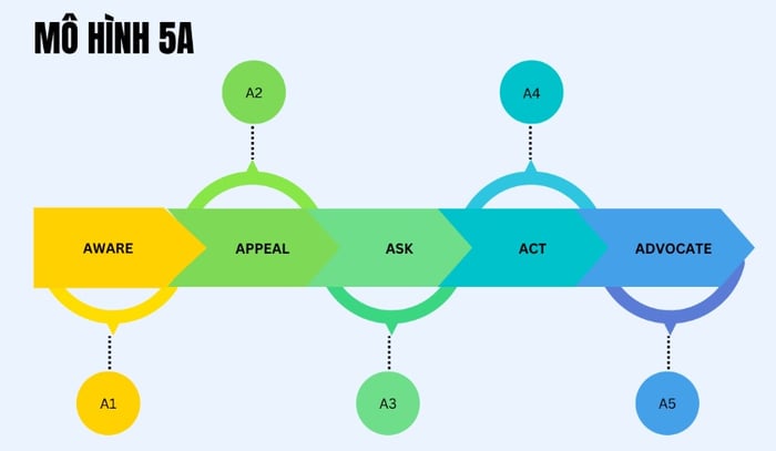 Làm thế nào để phân tích các giai đoạn của hành trình khách hàng theo mô hình 5A?