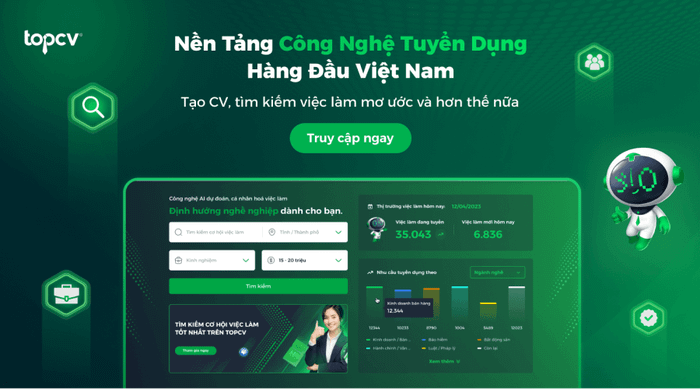 Tuyển Dụng Tốt Nhất - CV Xịn Việc Làm Chất - Tạo CV & Tìm Việc Miễn Phí