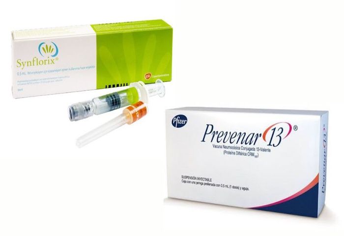 Vắc xin phòng phế cầu Synflorix và Prevenar 13