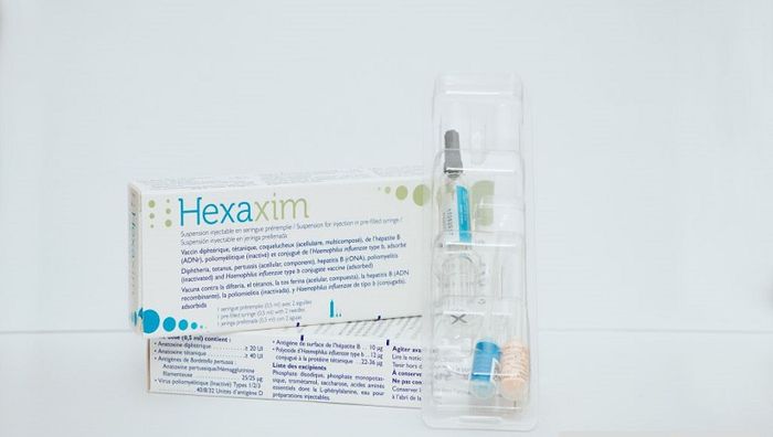 Vắc xin Hexaxim 6 trong 1 của Pháp