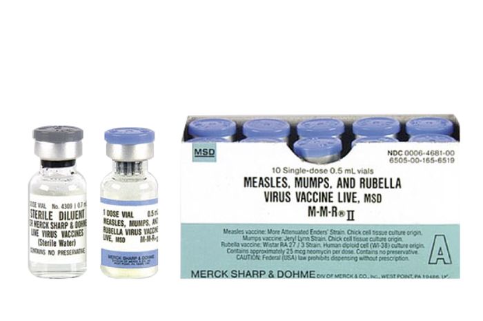 Vắc xin phòng bệnh quai bị, sởi, rubella