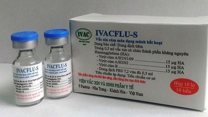 Vắc xin chống cúm mùa được sản xuất tại Việt Nam