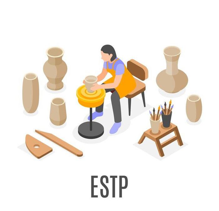 ESTP thường có những ý tưởng độc đáo và không ngần ngại đối mặt với những thách thức khó khăn.