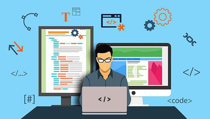 Công việc của lập trình viên PHP - Ảnh: Internet.