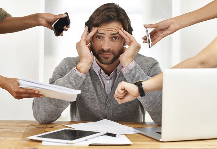 Stress kéo dài là một trong những nguyên nhân gây ra bệnh yếu sinh lý ở nam giới