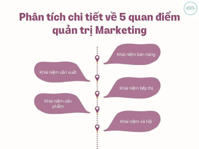 Chi Tiết về 5 Quan Điểm Quản Trị Marketing