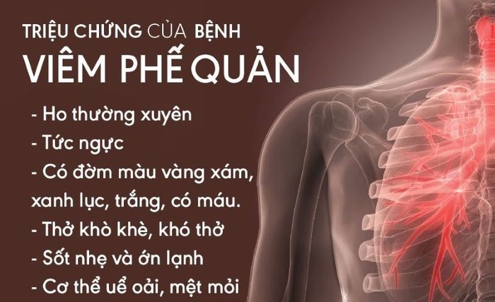 Viêm phế quản có thể dẫn đến nhiều triệu chứng khác nhau
