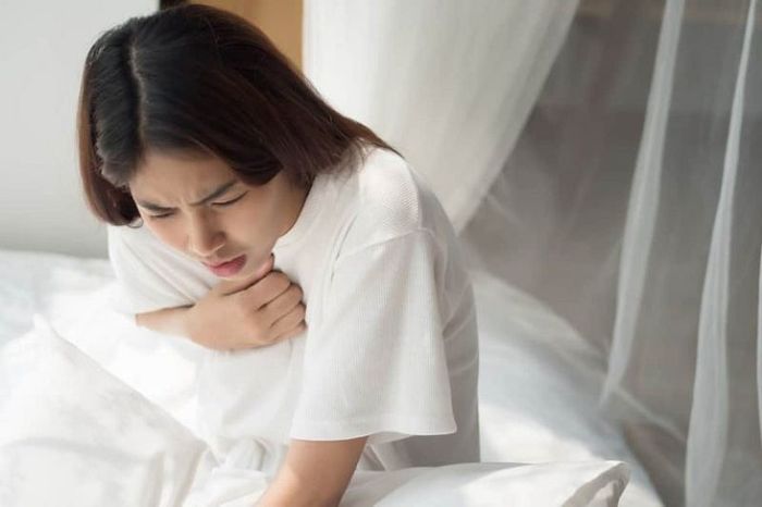 Người mắc hội chứng ngưng thở khi ngủ thường gặp khó khăn trong việc thở khi tỉnh dậy