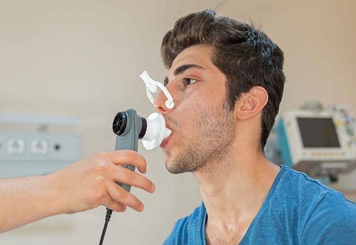 Mô phỏng cách thức đo chức năng hô hấp