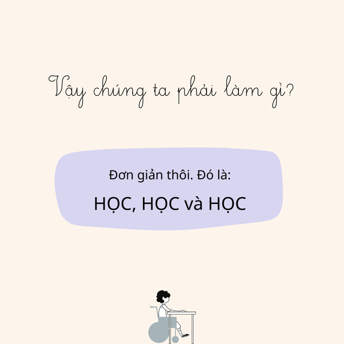 Cập nhật kiến thức thường xuyên.