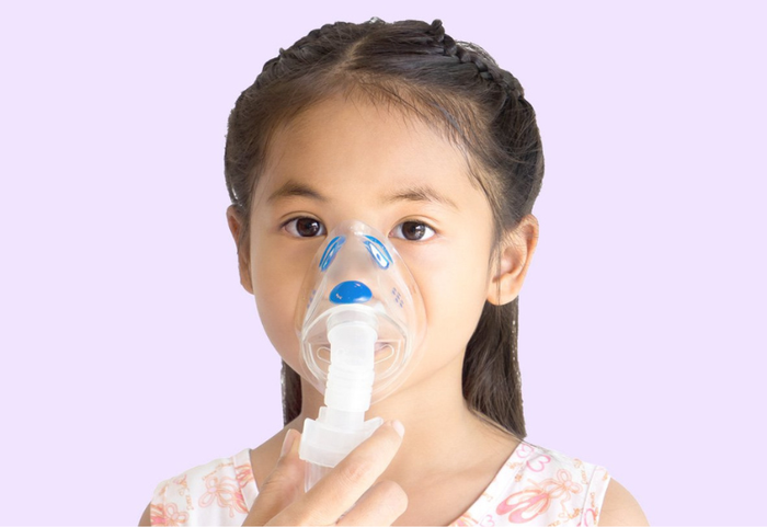 Dụng cụ thở khí dung phù hợp cho cả người lớn và trẻ nhỏ