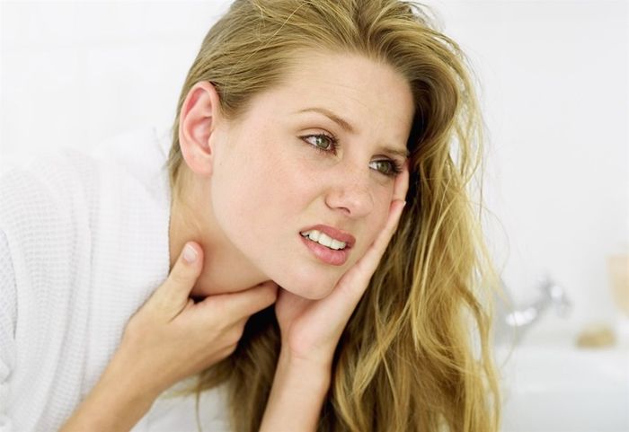 Bị đau họng nhưng không ho thường gây cảm giác không thoải mái