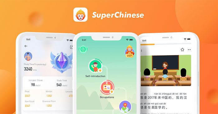 SuperChinese cho Android 4.5.7 - Ứng dụng học tiếng Trung trực tuyến hàng đầu
