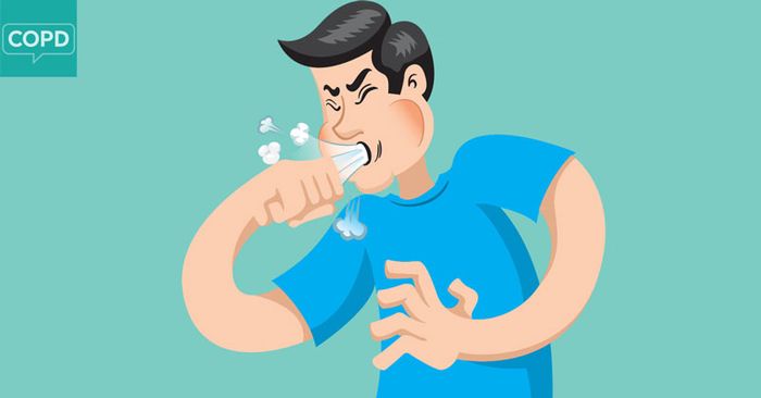 Khi ho, người bị COPD tiết ra nhiều dịch nhầy hơn