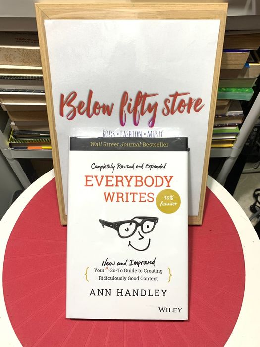 MIỄN PHÍ VẬN CHUYỂN ANN HANDLEY Everybody Writes - Hướng dẫn của bạn để tạo ra nội dung chất lượng, phiên bản cải tiến mới nhất, Sở thích & Đồ chơi, Sách & Tạp chí, Sách truyện trên Carousell