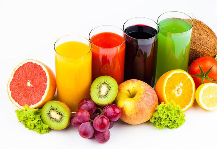 Nước ép trái cây là lựa chọn tốt cho trẻ khi bị ho