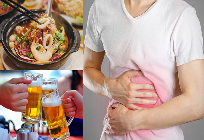 Đau bụng sau khi ăn có thể do những thức ăn bạn vừa ăn.