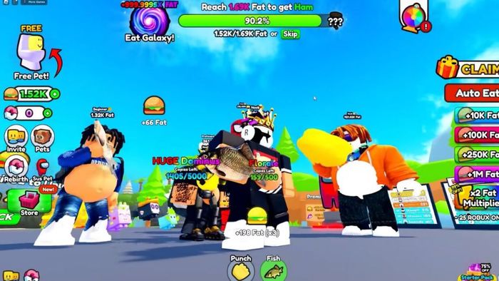 Tại sao mã code Eating Simulator không đổi được quà?