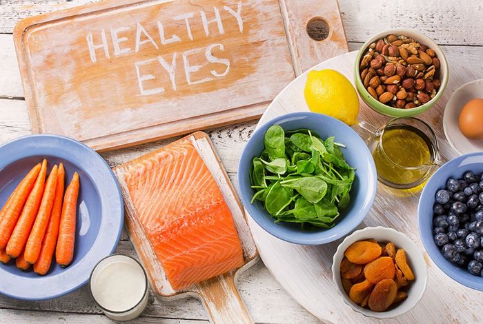 Chế độ ăn uống cho đôi mắt khỏe mạnh