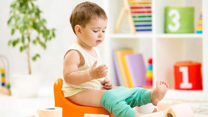 Phân có màu nâu hoặc màu vàng nâu được coi là phân bình thường