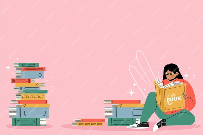 Hình minh họa sách đọc | Vector miễn phí, Ảnh cổ phiếu & PSD