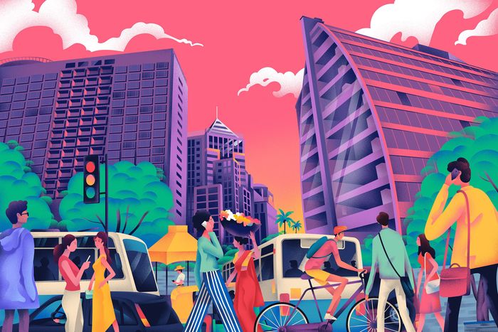 Illustrations - 2019 trên Behance