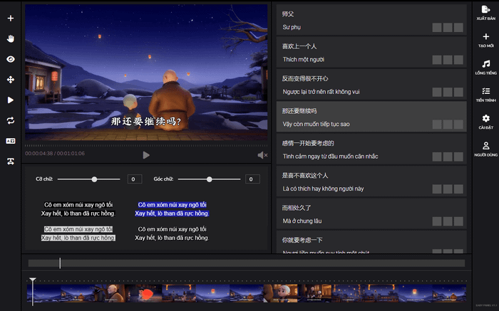 Dichtudong - AI Dịch Văn Bản Trong Video - Lồng Tiếng Tự Động