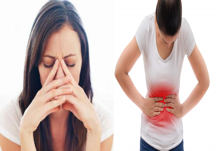Bệnh nhân bị u ruột non ác tính sẽ thể hiện triệu chứng buồn nôn, đau bụng