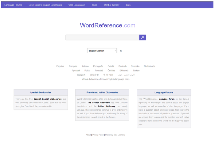 WordReference.com - Wikidata