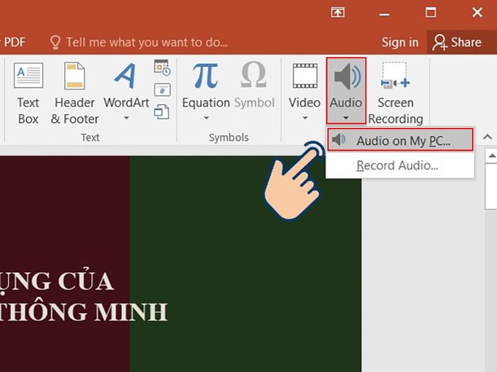 Hướng dẫn chi tiết cách chèn nhạc vào Powerpoint nhanh chóng