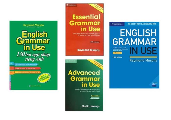 Tải Bộ English Grammar In Use: Elementary - Intermediate - Advanced (PDF + Audio) Miễn Phí