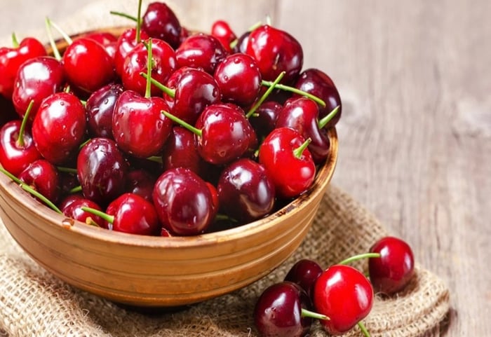 Cherry có vị ngọt và giòn, thích hợp cho việc ăn