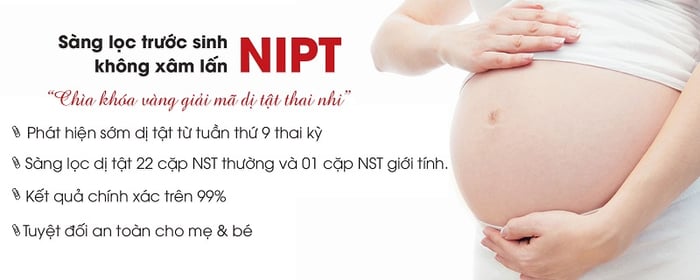 Xét nghiệm NIPT trước sinh phát hiện tất cả các dị tật của thai nhi