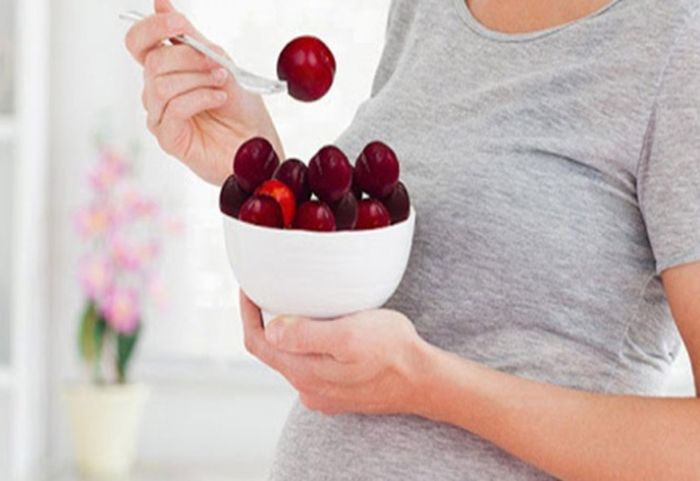 Cherry giúp mẹ bầu nâng cao sức đề kháng