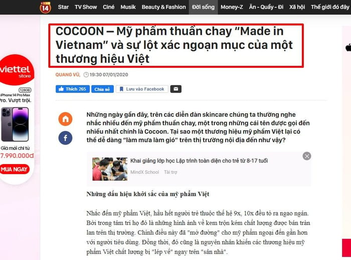 Sức hút của hiệu ứng hào quang