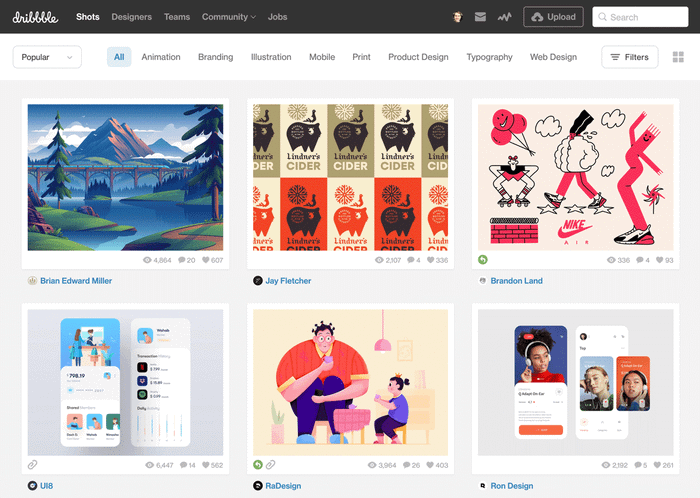 Tin từ Dribbble | Blog Thiết Kế Dribbble