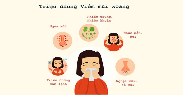 Các biểu hiện của viêm xoang