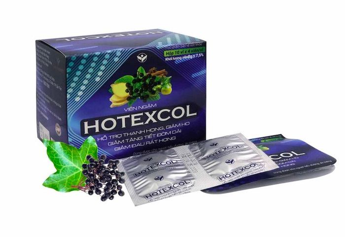 Viên ngậm Hotexcol